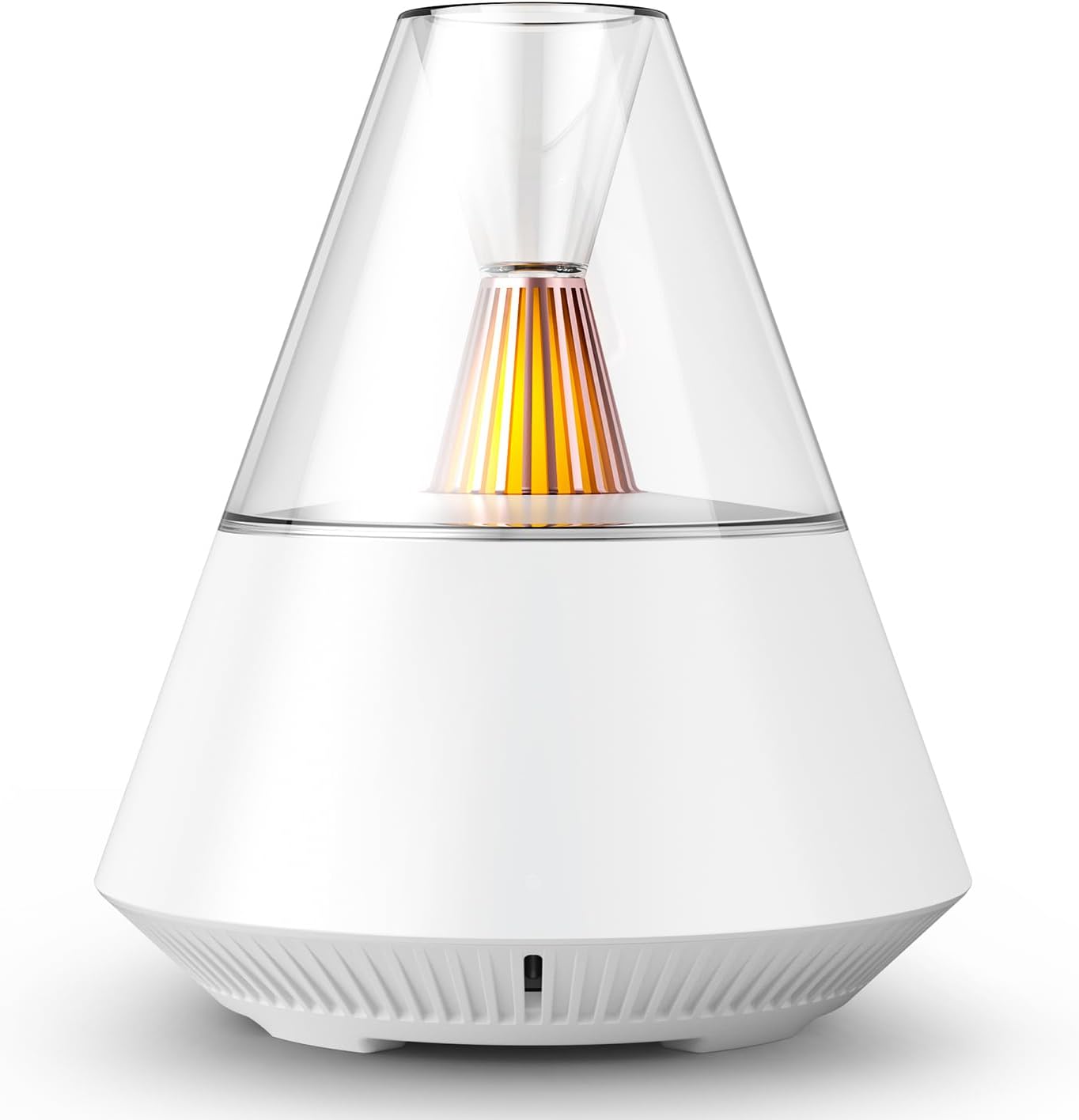 Essential Oil Diffuse Personal, Retro Style Fragrance Aroma Diffuser for Home,Bedroom,Living Room,USB Powered 150ml Capacity 6-12H Working，White