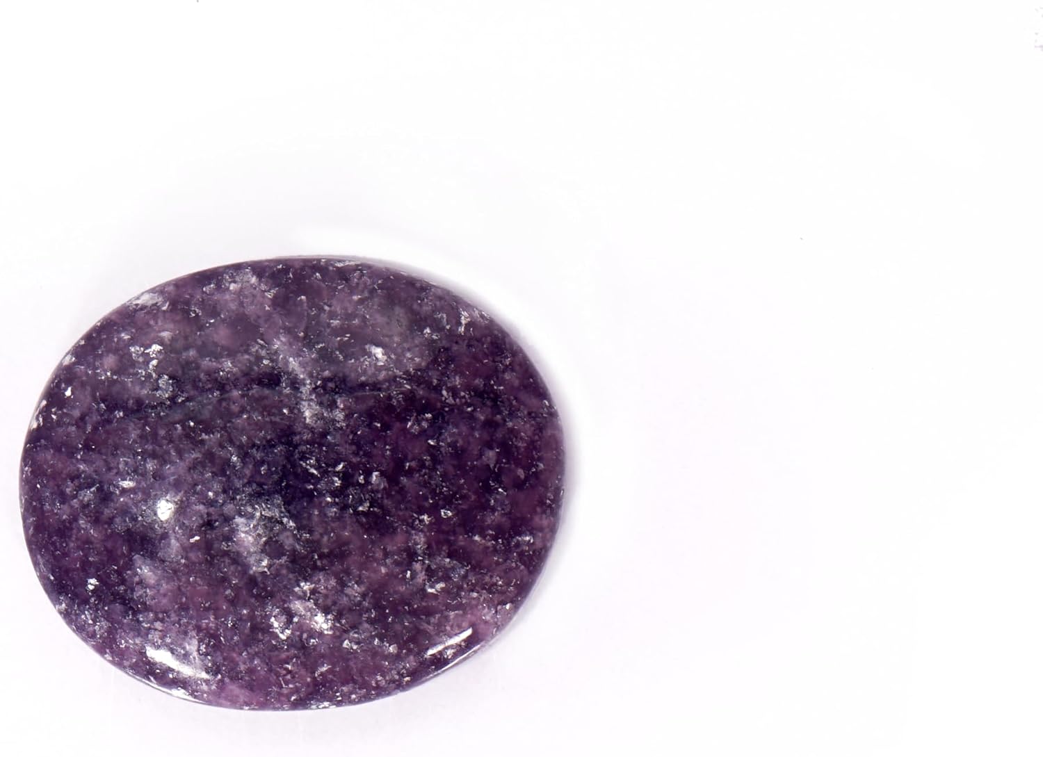 Worry Stone A Handheld Comfort to Ease Stress, Enhance Focus, and Promote Inner Peace (Lepidolite Worry)